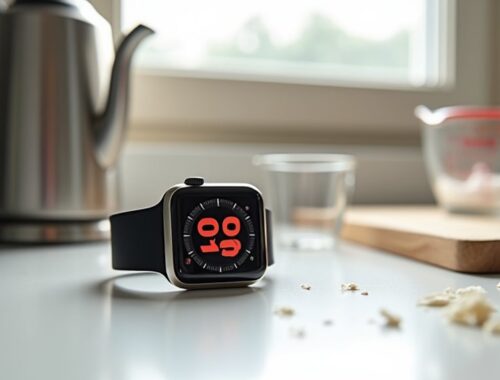 apple watch w kuchni timery