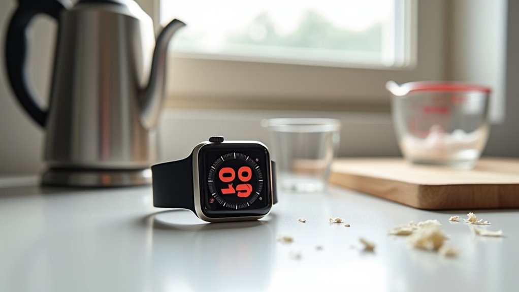 apple watch w kuchni timery