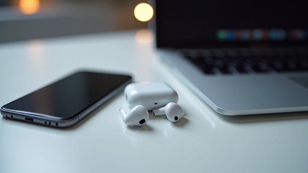 logika automatycznego przełączania urządzeń oparta na AirPods