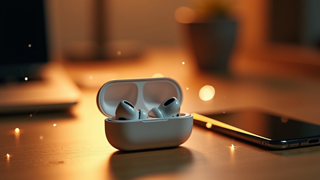 automatyczne przełączanie urządzeń dla AirPods między urządzeniami iCloud