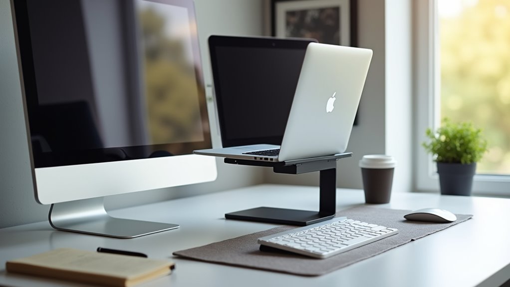 ergonomiczne stojaki/macbook stojaki poprawiają postawę