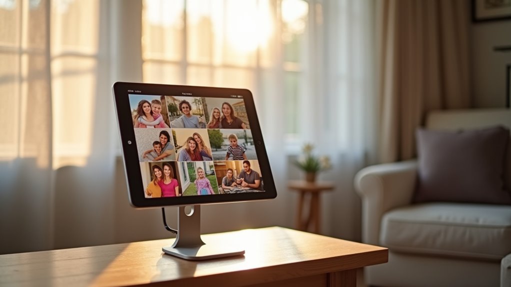 ipad as automatic slideshow frame