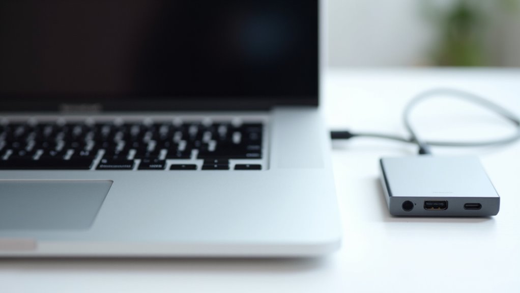 macbook nie może wykryć zewnętrznego dysku