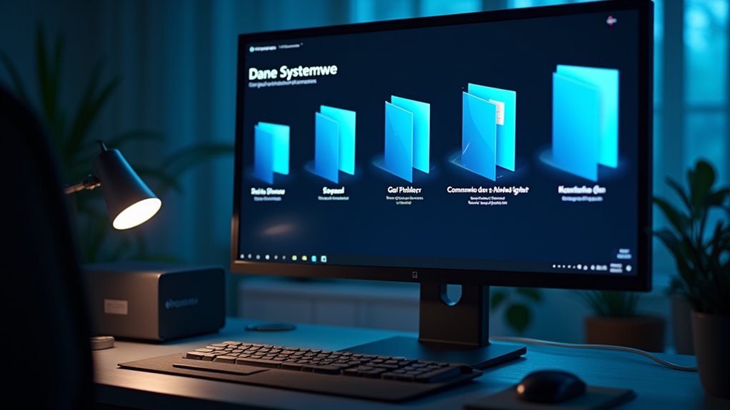 system information o objętości systemu przywracanie i indeksowanie danych