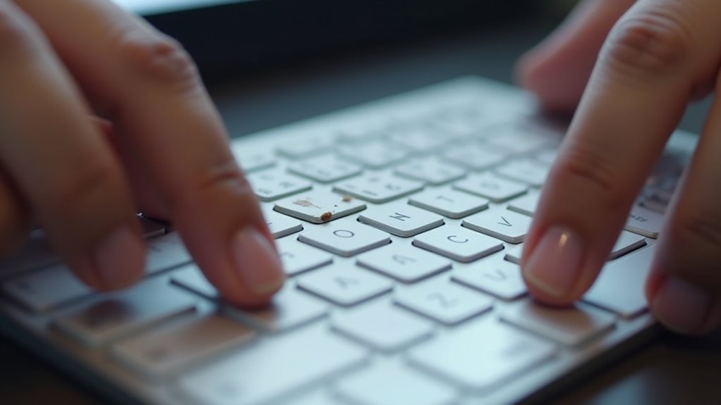 dotykowy identyfikator rozwiązywanie problemów z magiczną klawiaturą