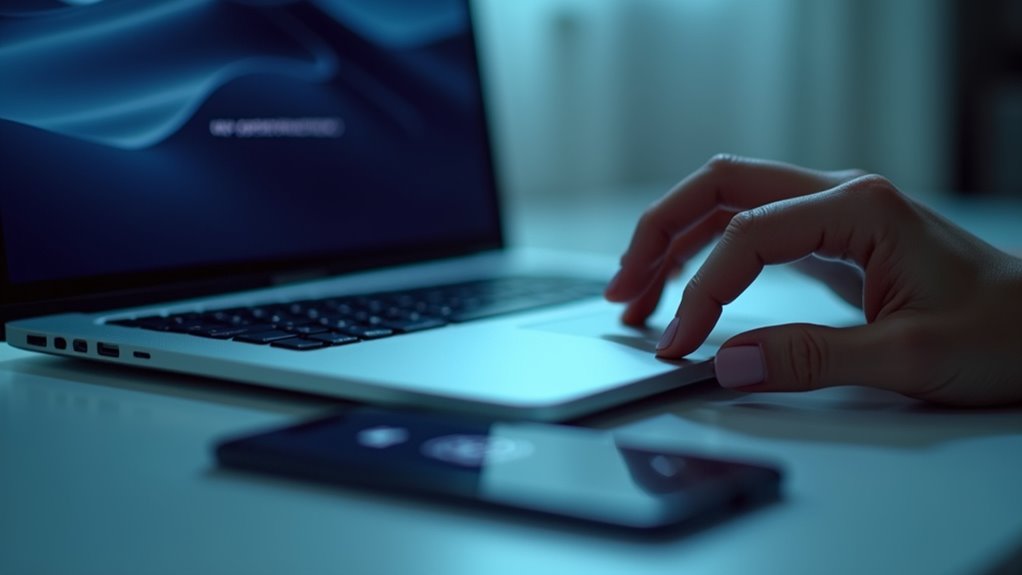 zaufane parowanie uwierzytelniania między iPhone a Mac