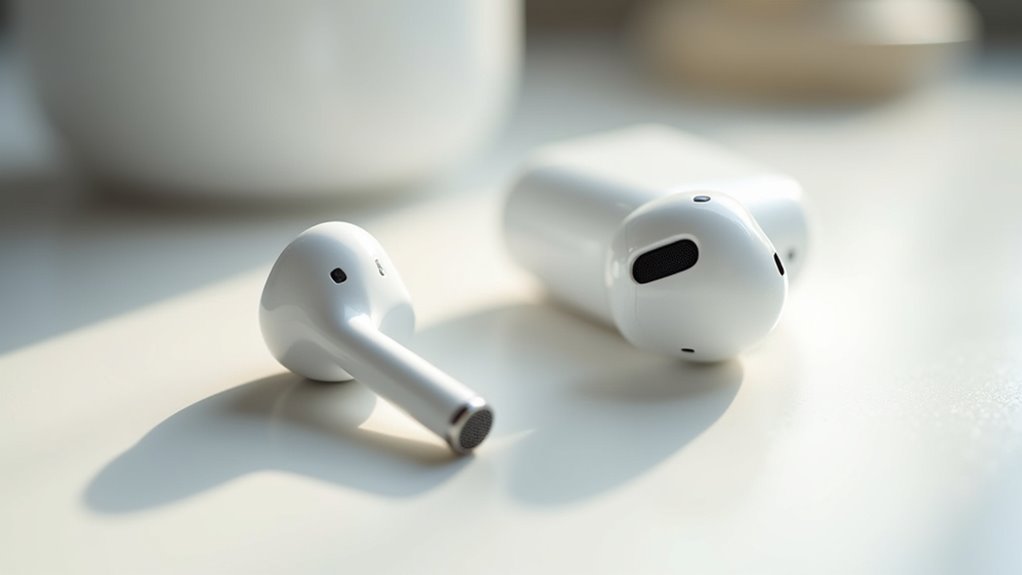 dlaczego AirPods są ciche
