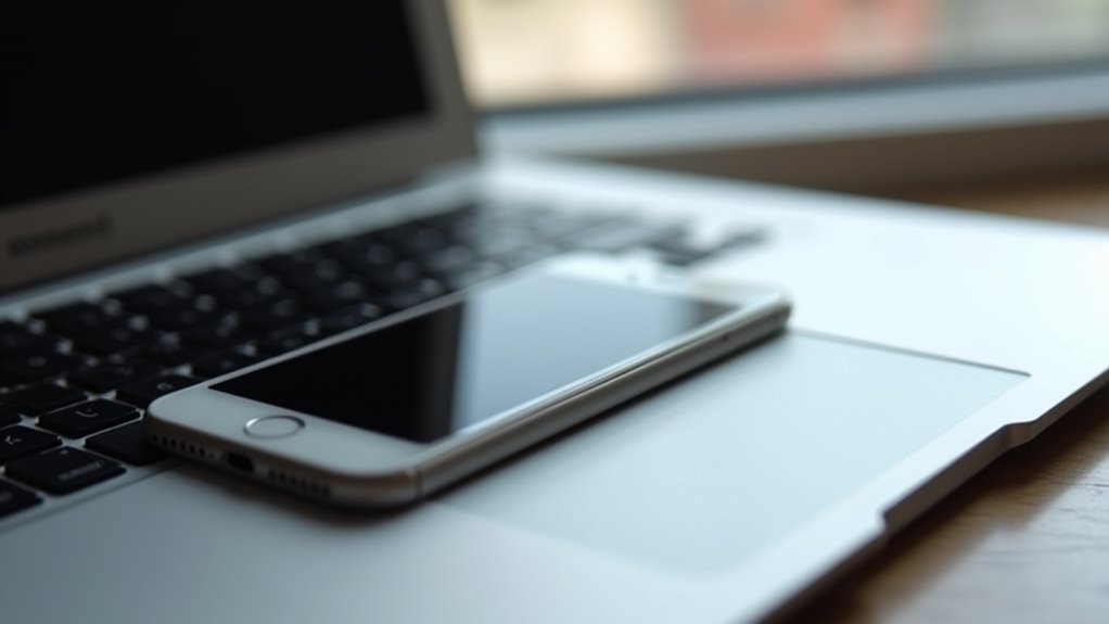 bezprzewodowy iPhone jako dotykowy pad macOS
